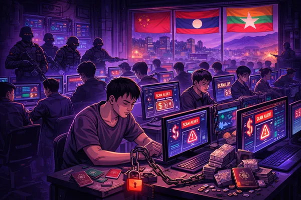 Golden Triangle: Scam-Factories, Cybercrime und Zwangsarbeit