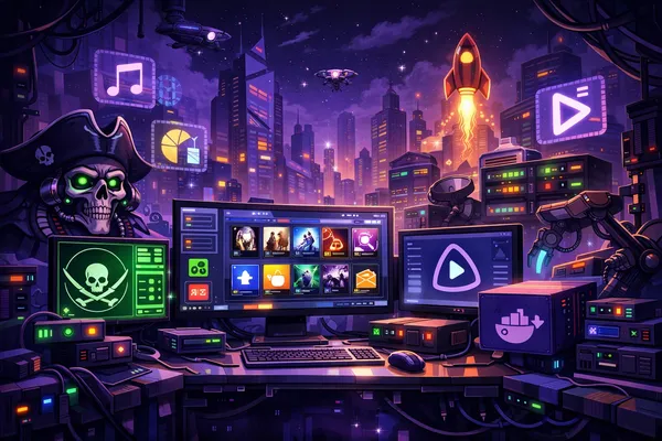 So baust du dein privates Netflix