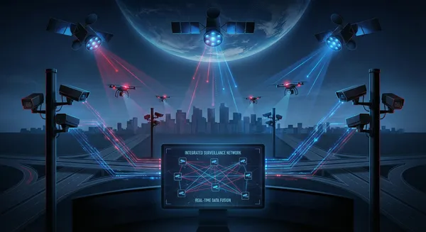 Wie wir mit Satelliten und Flock-Kameras überwacht werden